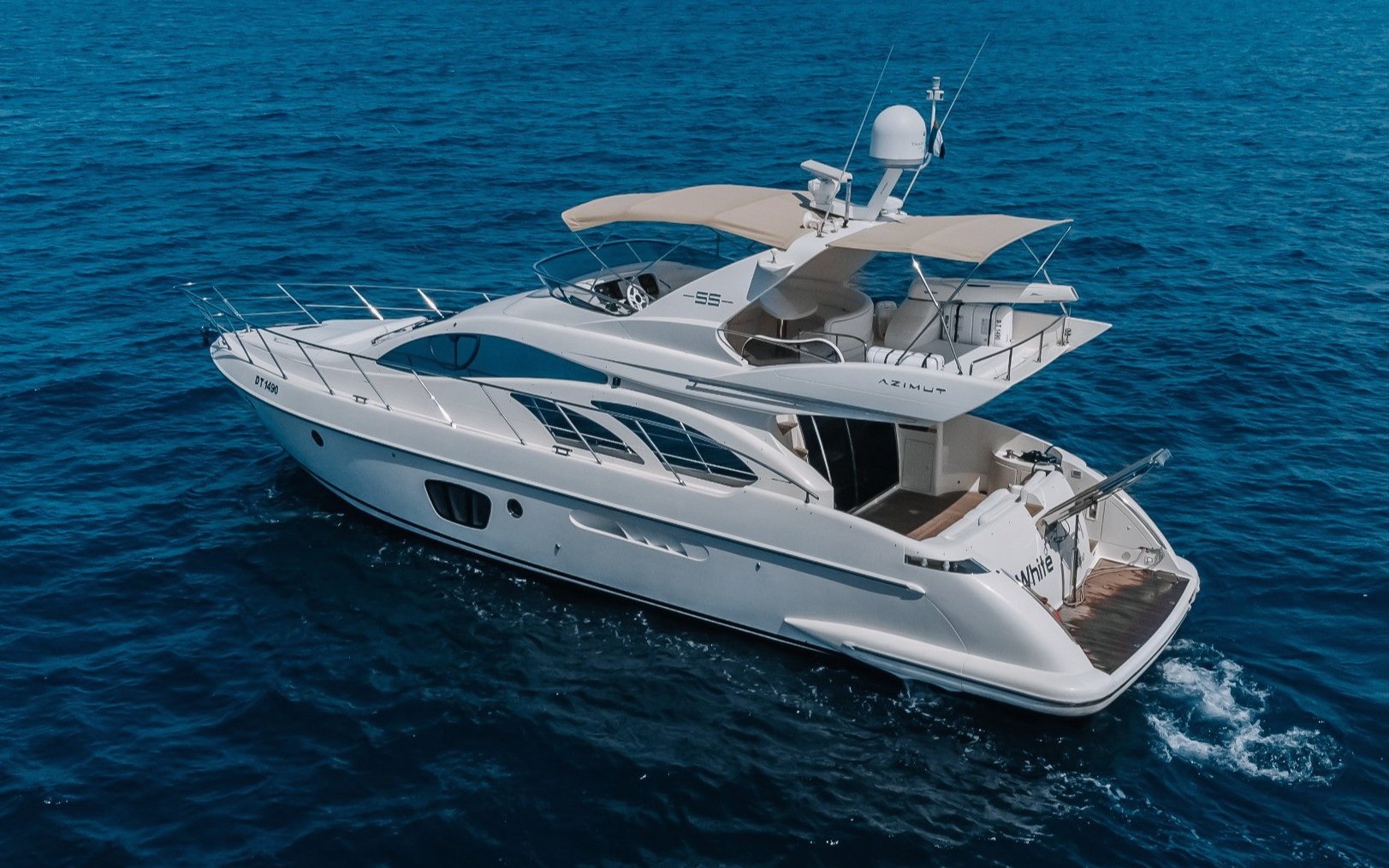 Azimut White Pearl, 55 ft