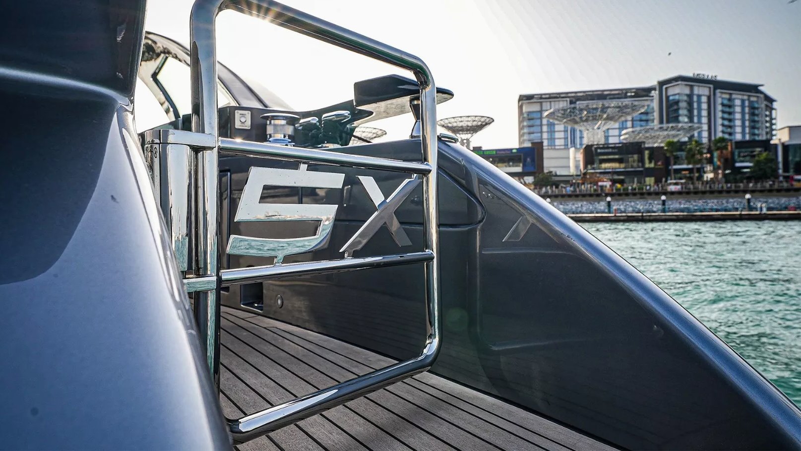 Pershing 5X Shark Grey, photo 6
